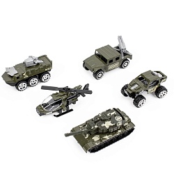 машинки "military model"5 шт  в наборе. игрушка