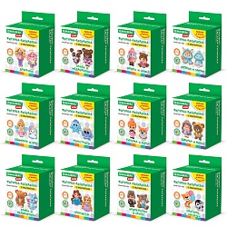 фигурка-раскраска "с магнитом"(2фигурки из гипса, краски,кисть"