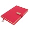 набор подарочный (ежедневник недатир.а5 с магнитной застежкой + ручка) красного цвета