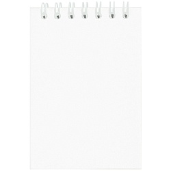 Блокнот  7*10см  60л пластиковая обложка ассорти на гребне