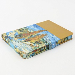 Блокнот 13*19см 112л "Два тополя" на магнитной застежке 