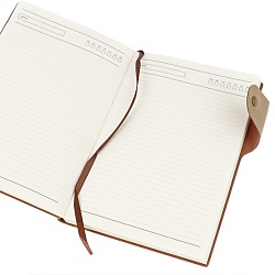 ежедневник а5 недатиров.  96л обложка кож.зам. бежевый