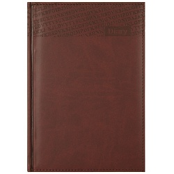 ежедневник а5 недатиров. 192л  обложка кожзам