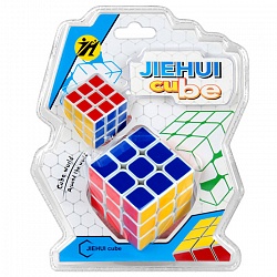 головоломка-куб магический 3*3*3 ряда, 2шт/уп. (набор) игрушка
