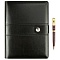набор подарочный: ежедневник на кольцах а5 + ручка (чёрный)