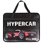 Папка детская с ручками А4 пласт. с рисунком на молнии  Hypercar