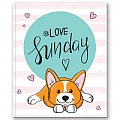 Блокнот позитивного настроения. LOVE SUNDAY