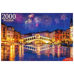 пазлы 2000 элементов салют в венеции