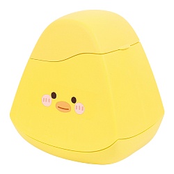 ёмкость для мусора настольная желтая