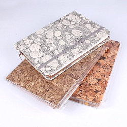 книжка   записная 16,5*13см "darvish" обложка "пробка" на резинке ассорти