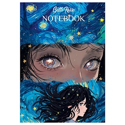 Блокнот в линию А5  40л "Звёздный. Взгляд"