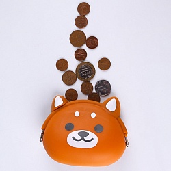 монетница "животные" силиконовая (6 видов) ассорти цвет