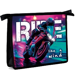 папка для тетрадей  а5 на молнии race moto