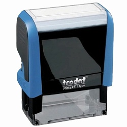 штамп самонаборный  4-стр, оттиск 47*18мм, касса в комплекте