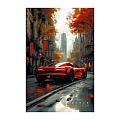 Книжка записная-перевертыш  А6  80л "Авто" на гребне