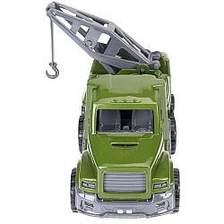 машинка эвакуатор "добрыня" военный 20см