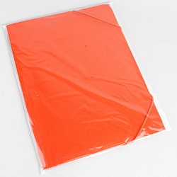 папка на резинке а4  diamond оранжевая