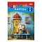 картон цветной  а4  8л. 8цв."в гостях у ёжика" в папке