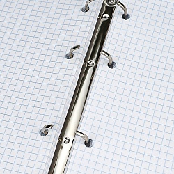 тетрадь на кольцах  80л  "городской дрифт"