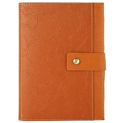 ежедневник а5 недатиров. 120л "darvish" обложка к/з (3 цвета) на застежке, с двумя отделениями