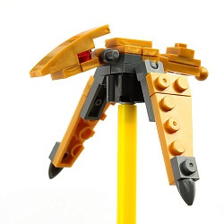 ручка шар. синяя "конструктор"