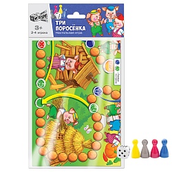 игра настольная бродилка а3 "три поросенка"