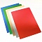 картон цветной зеркальный а4 5л. 5цв. "цветные стикеры" в папке