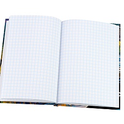 книжка записная  а6  48л "коты и искусство" 7бц, глянц.лам.