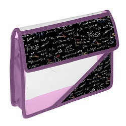 папка для тетрадей  а5 на липучках формулы