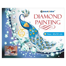 алмазная живопись  40*50см  время чаепития