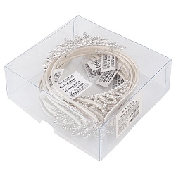 ободок бежевый  для волос "диадема"