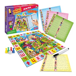 игра развивающая серии «пиши-стирай». азбука