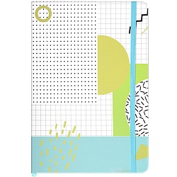 Блокнот 14*21см 80л в линейку на резинке