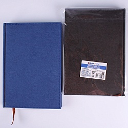 ежедневник а5 недатиров. 140л "darvish" обложка к/з ассорти