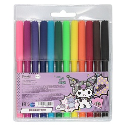 фломастеры 12 цв. "куроми"