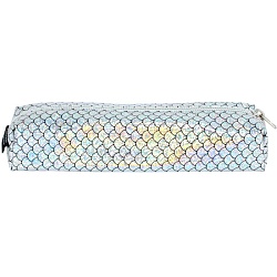 пенал мягкий тубус "darvish" цвет ассорти "голография"