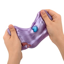 слайм слизь с фигурками, русалочки, 200 г, ассорти 6 видов, jolly jot