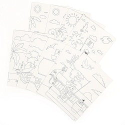 гравюра-раскраска пираты/принц с принцессой