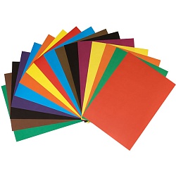 набор а4: картон цветной 8л. 8цв. + бумага цветная двустор.8л. 8цв. "оленёнок"