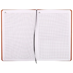 книжка записная 13,5*19см  "darvish" обложка кожзам с узором и цветным срезом