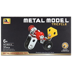 конструктор "metal model". tricycle 