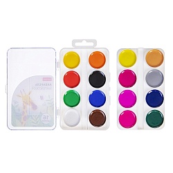 краски аквар. 16цв. "colora" медовые без кисти