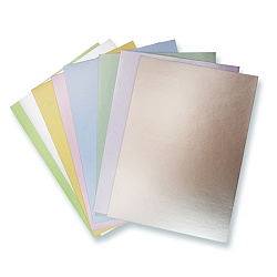 картон цветной перламутровый  а4 8л. 8цв. "перламутровый пончик"