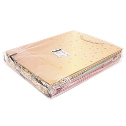 пакет подарочный 26*32*10см  "звездочки"