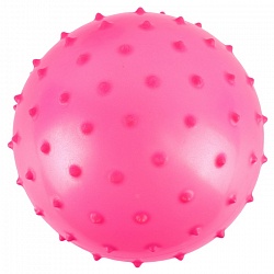 мяч с шипами d-14см. игрушка (надувной)