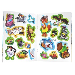 книга сказки чуковского с наклейками. айболит