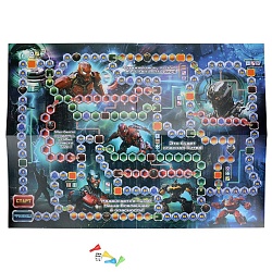 настольная игра ходилка "боты-супергерои"