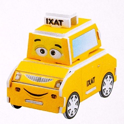 пазл 3d "car series" lk-8867 (66 элементов)