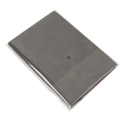 ежедневник а5 недатиров. 100л обложка кож.зам. серая