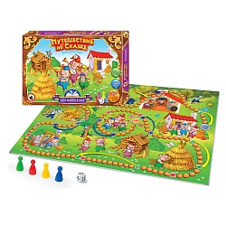 игра настольная. путешествие по сказке "три поросенка"